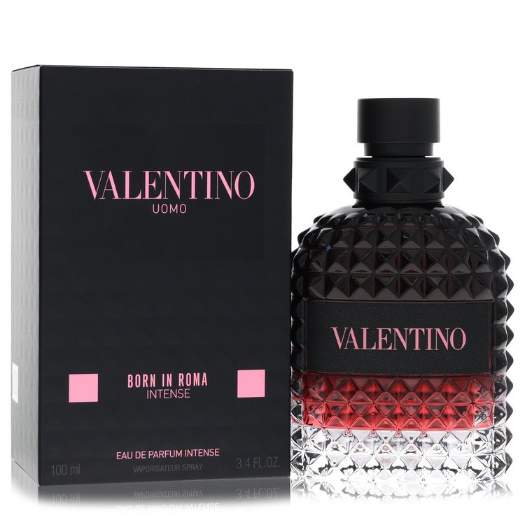 Valentino Uomo Born In Roma Intense by Valentino Eau De Parfum Intense Spray 3.4 oz for Men - LUXGRIAL