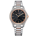 Citizen Women's Silhouette Swiss Quartz Watch – Silver Bracelet, 34mm