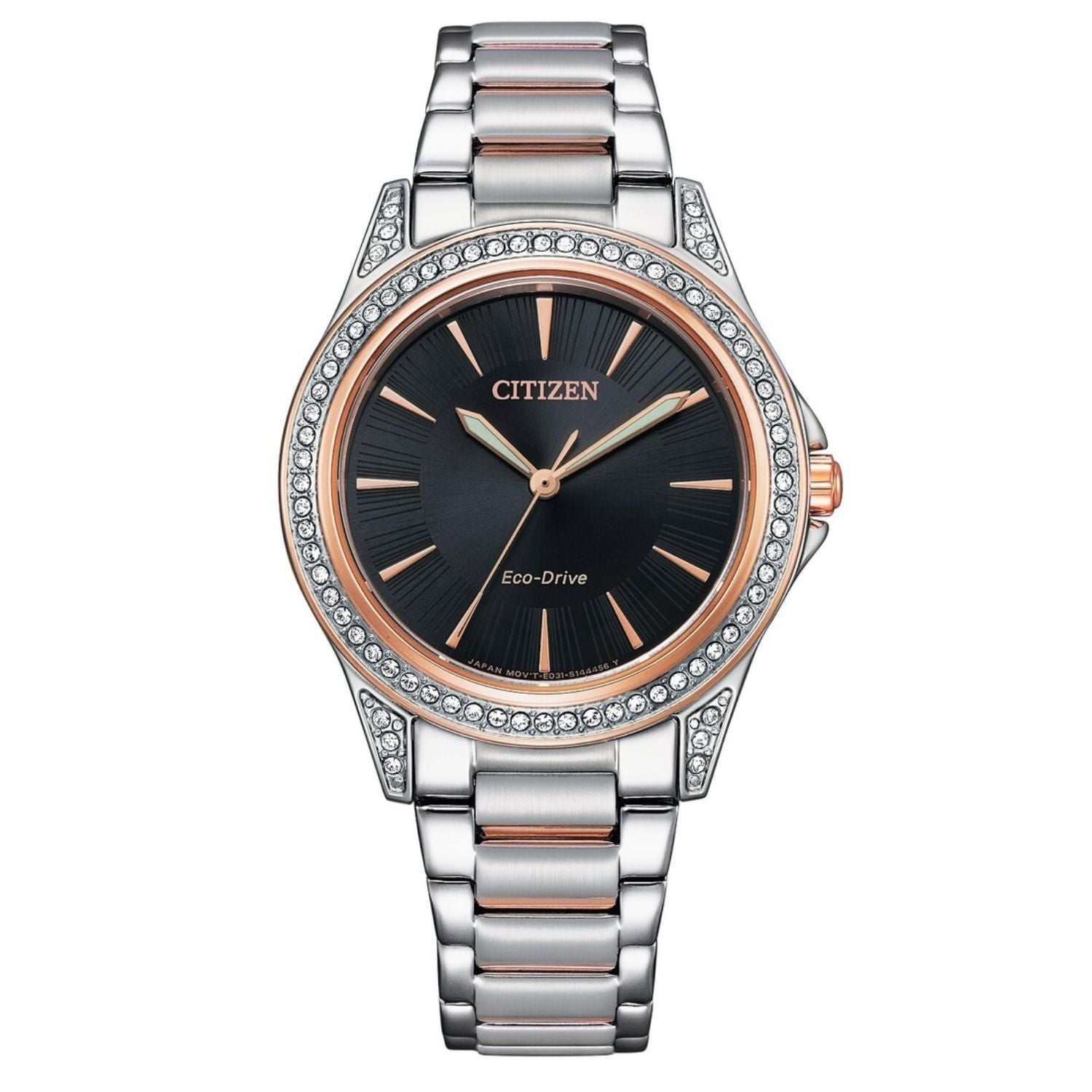Citizen Women's Silhouette Swiss Quartz Watch – Silver Bracelet, 34mm