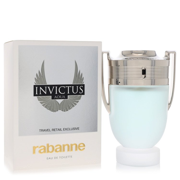 Invictus Aqua by Paco Rabanne Eau De Toilette Spray 3.4 oz for Men - LUXGRIAL